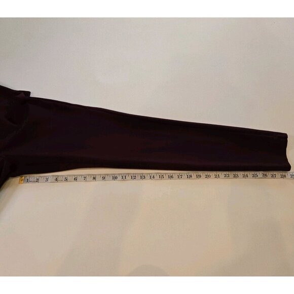 Liverpool Pants Womens 10 Jegging Skinny Maroon Ankle Ruby Port LM2349M42 - Picture 2 of 7